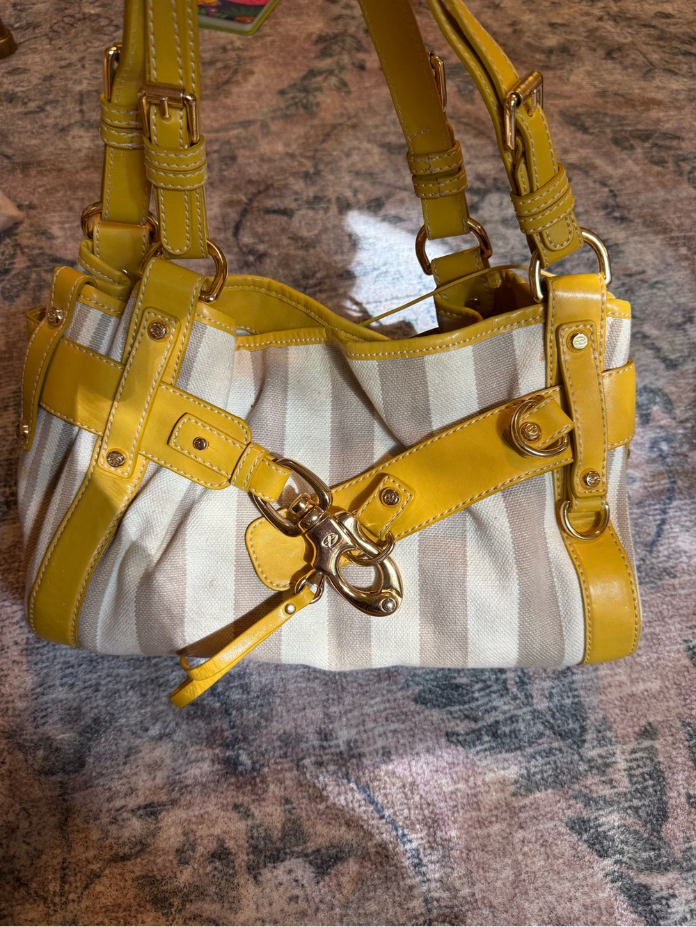 Vintage 2000s Francesco Biasia shoulder satchel